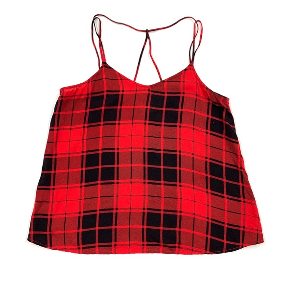 No Boundaries Tops - No Boundaries Double Strap Y-Back Woven Tank